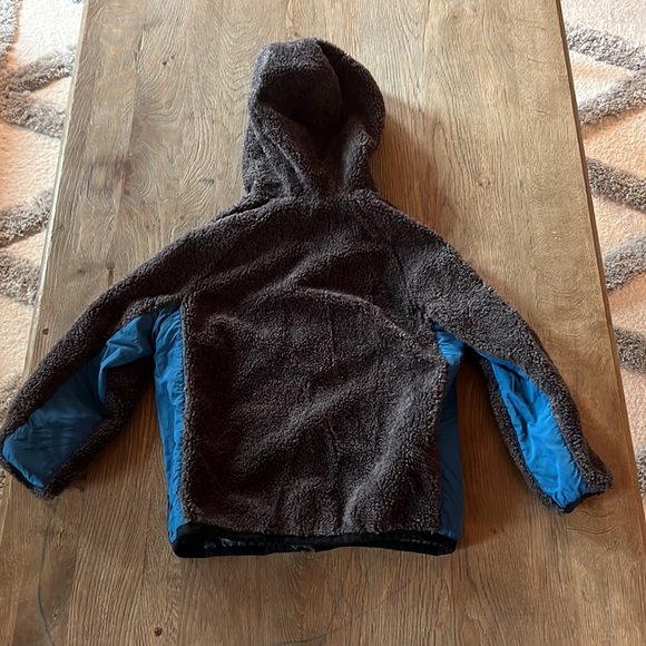 Zara Boys Jacket Blue & Grey Hooded Full Zip Jacket Only worn a few times! - Picture 4 of 4